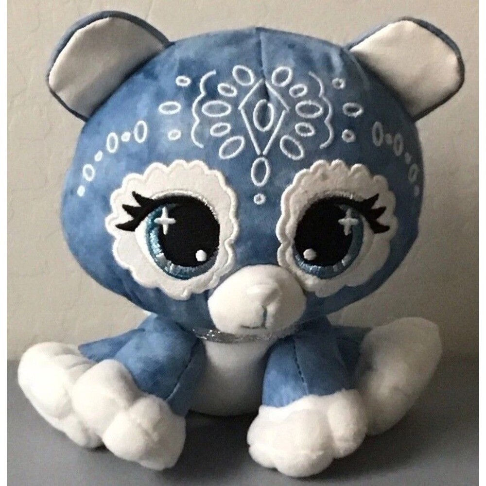 GUND P.Lushes Pets Gorgeous Demi Jeane 7" Blue Cat Plush Stuffed Animal NP Cond
